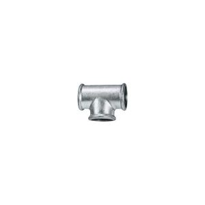 1” F x F x F Galvanised Malleable Equal Iron Tee