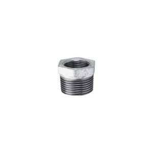 1” x 1/2” Malleable Iron Galvanised Reducing Bush