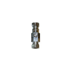 15mm Double Check Valve Chrome Plated WRAS Approved
