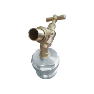 2 1/2" Male with 3/4" Bib Tap
